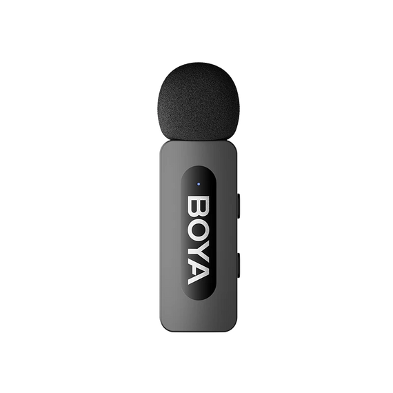 Microfon portabil pentru înregistrare vocală Boya BY-V20 V2.0, Fără fir, Negru, 2 image