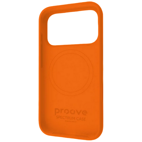 Husă Proove Spectrum with MagSafe pentru Apple iPhone 17 Pro, Peel Orange, 2 image