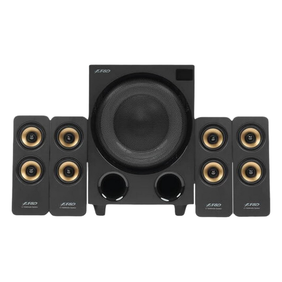 Sistem audio F&D F7700X, Negru