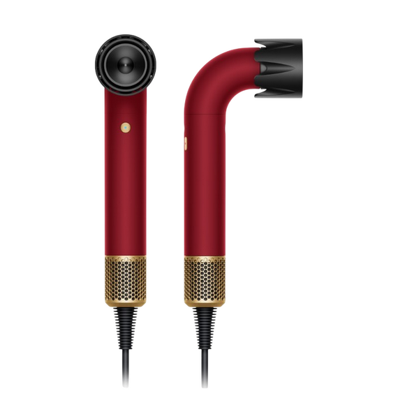 Uscător de păr Dyson Supersonic R HD17, 1700W, Red Velvet | Gold, 2 image