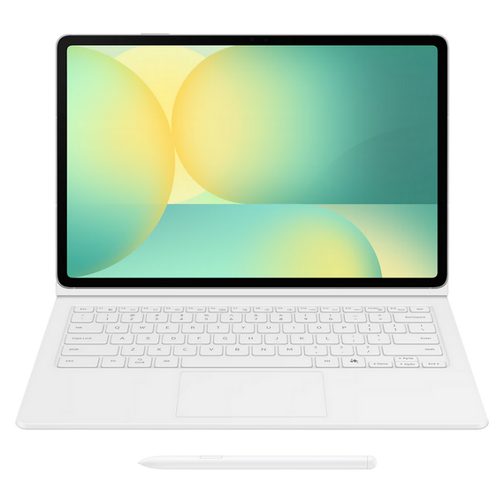 Husă-tastatură Samsung pentru Tab S10 FE+, 13,1", Alb, 2 image