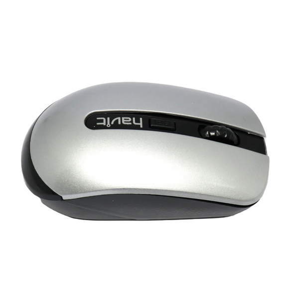 Mouse Wireless Havit HV-MS989GT, Negru/Argintiu, 4 image
