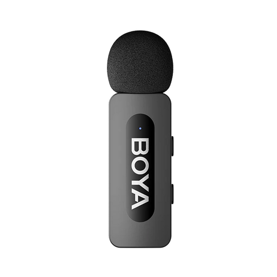 Microfon portabil pentru înregistrare vocală Boya BY-V10 V2.0, Fără fir, Negru, 2 image