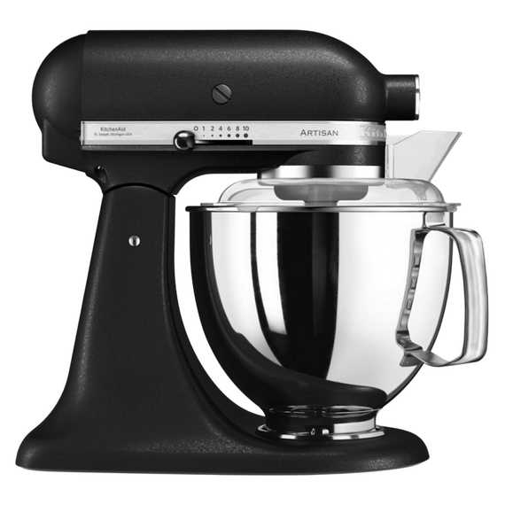 Mixer staționar KitchenAid 5KSM175PSEBK, Cast Iron Black