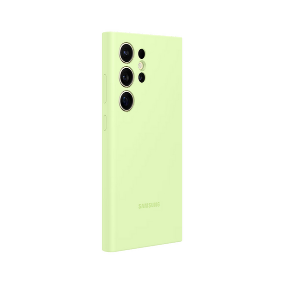 Husă Samsung Silicone Cover Galaxy S24 Ultra, Verde, 3 image