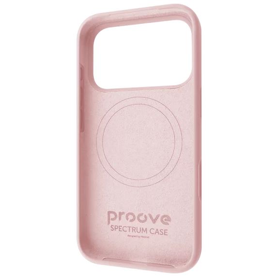 Husă Proove Spectrum with MagSafe pentru Apple iPhone 17 Pro, Powder Pink, 2 image
