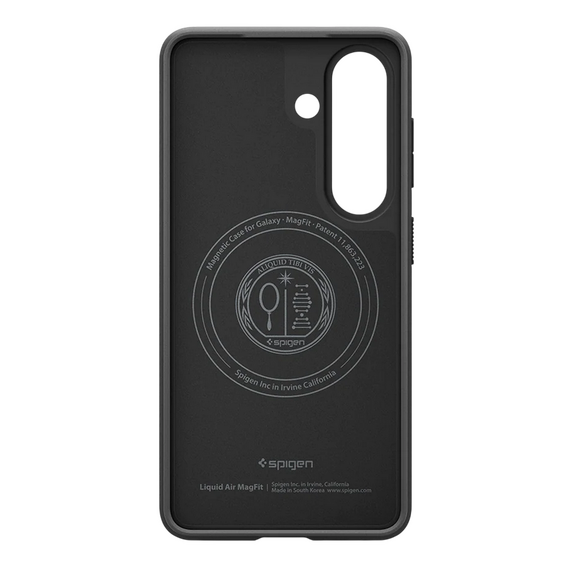 Husă Spigen Samsung Galaxy S26 Liquid Air MAG, Negru Mat, 2 image