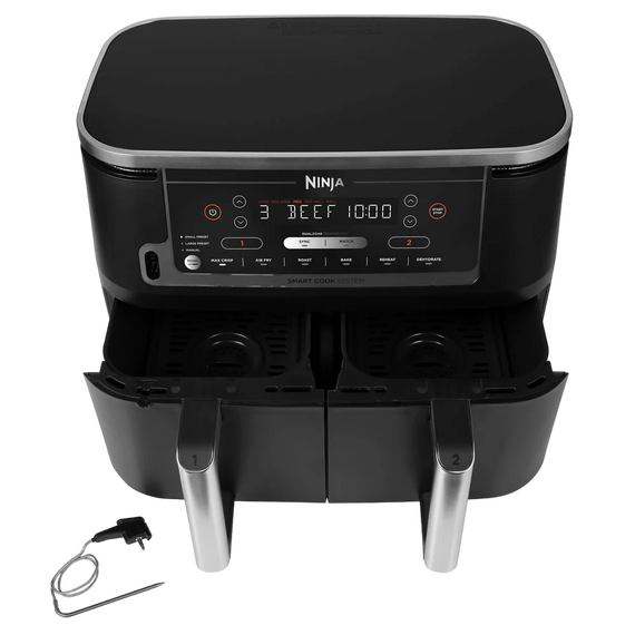 Friteuză cu aer cald Ninja AF451EU, Negru, 3 image
