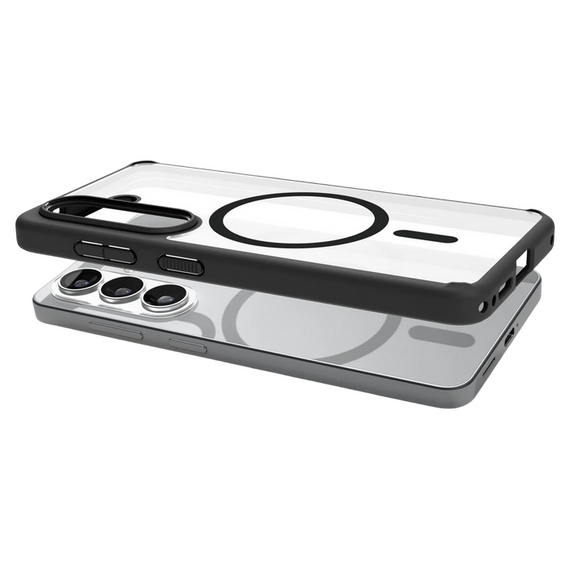Husă Spigen Samsung Galaxy S26 Ultra Hybrid MAG, Negru mat, 3 image