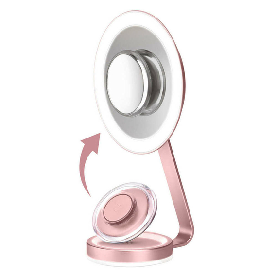 Oglindă cosmetică BaByliss 9450E, Roz, 8 image