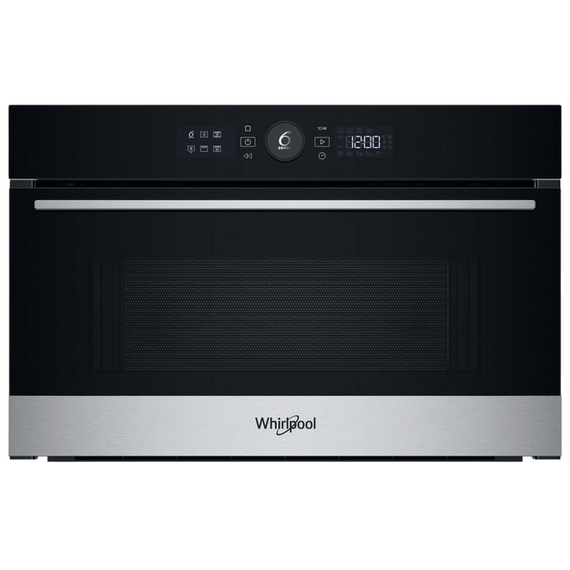 Cuptor cu microunde Whirlpool WMD54MX, Negru | Oțel inoxidabil
