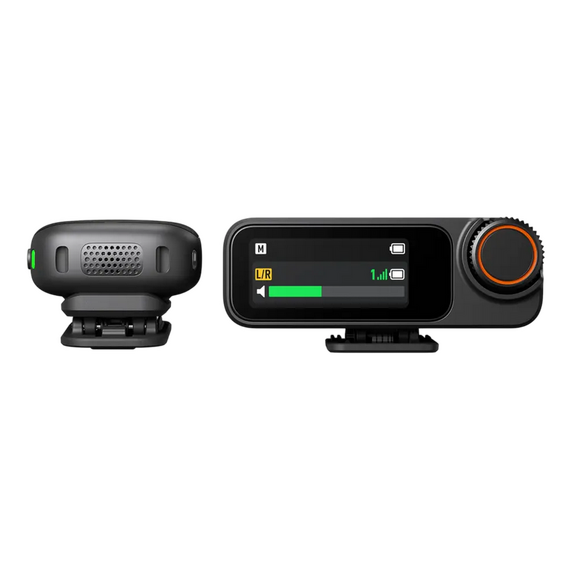 Microfon portabil pentru înregistrare vocală DJI Mic 3 (1 TX + 1 RX), Fără fir, Negru, 2 image