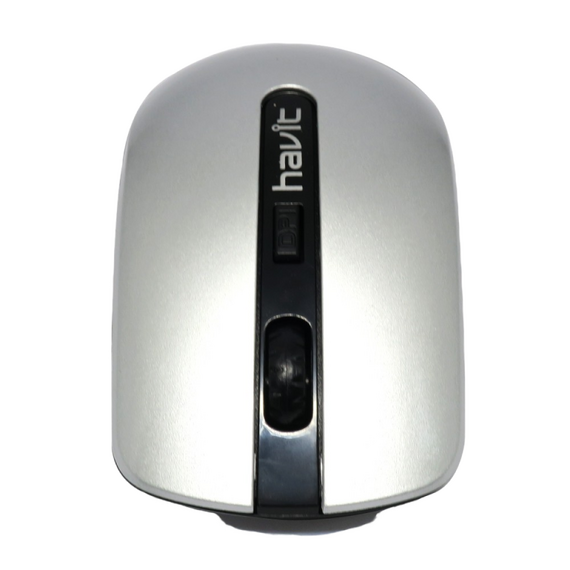 Mouse Wireless Havit HV-MS989GT, Negru/Argintiu, 2 image