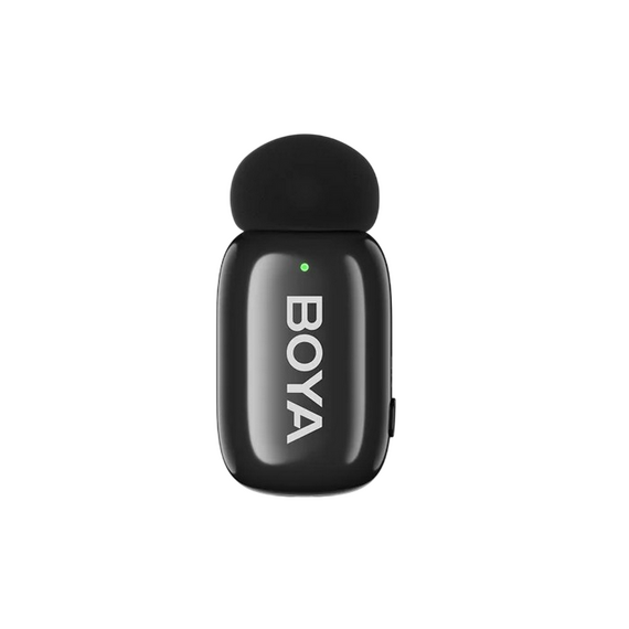 Microfon portabil pentru înregistrare vocală Boya mini 2-02, Fără fir, Negru, 2 image
