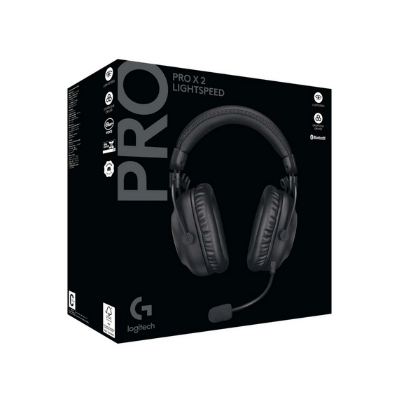 Căști gaming Logitech G Pro X SE, Fără fir, Negru, 2 image
