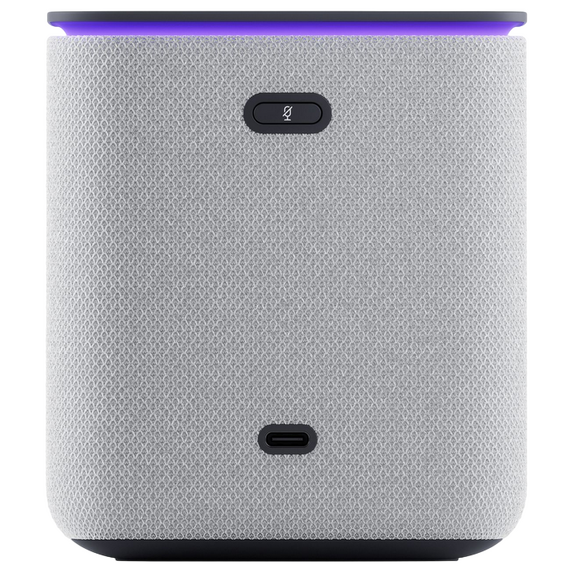 Difuzor Inteligent Yandex Station Midi YNDX-00054, YandexGPT, Zigbee, Grey, 3 image
