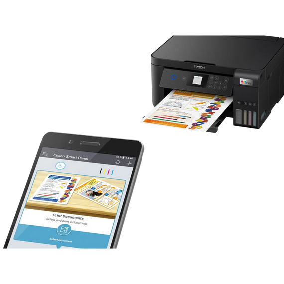 MFP Epson EcoTank L4360, Negru, 3 image