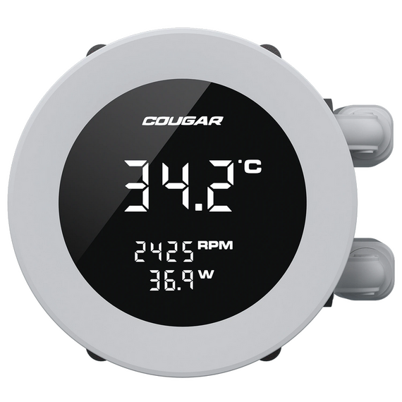 Cooler procesor Cougar Poseidon Vistek ARGB 240 White, 3 image