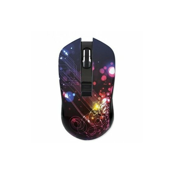 Mouse Wireless QUMO Fractal, Multicolor, 4 image