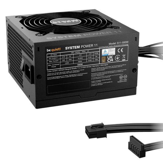 Sursă Alimentare PC be quiet! SYSTEM POWER 11, 550W, ATX