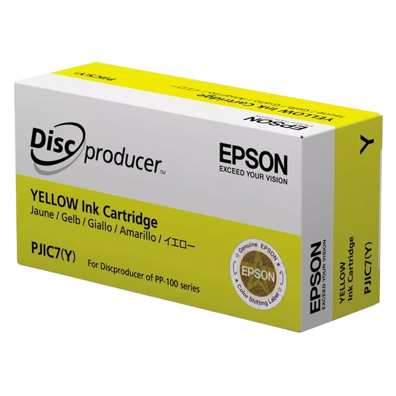 Cartuș de cerneală Epson PJIC7, 31ml, Galben