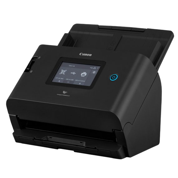 Scaner de documente cu alimentare automată Canon imageFORMULA DR-S350NW, A4, Negru, 3 image