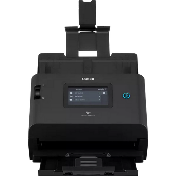 Scaner de documente cu alimentare automată Canon imageFORMULA DR-S350NW, A4, Negru, 2 image