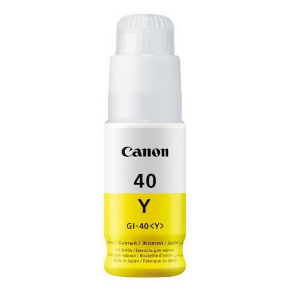 Recipient de cerneală Canon GI-40, 70ml, Galben, 3 image