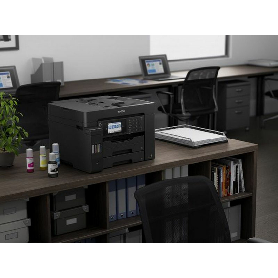 Multifunctional Inkjet Epson L15160, Negru, 2 image