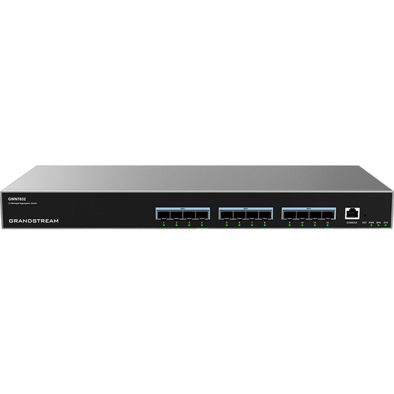Switch de rețea Grandstream GWN7832, 12x 10Gbit SFP+