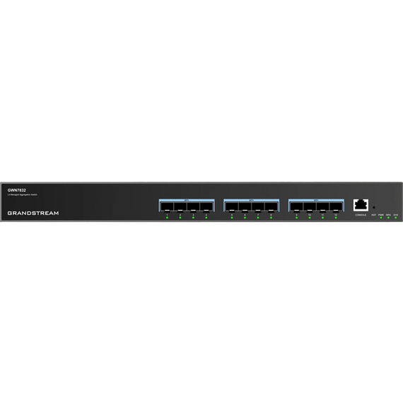 Switch de rețea Grandstream GWN7832, 12x 10Gbit SFP+, 2 image