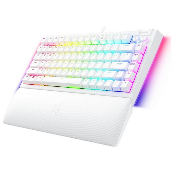 Tastatură Razer BlackWidow V4 75%, Cu fir, Alb, 3 image