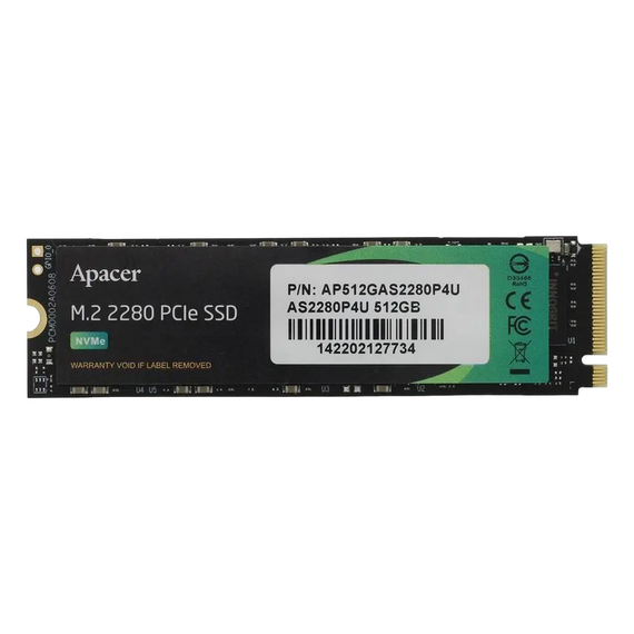 Unitate SSD Apacer AS2280P4U, 512GB, AP512GAS2280P4U-1, 2 image