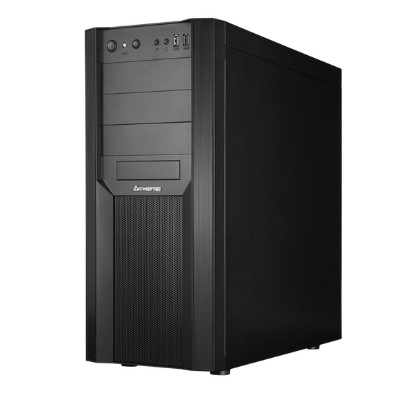 Carcasă PC Chieftec CW-01B-OP, Midi-Tower, Fără PSU, Negru, 2 image