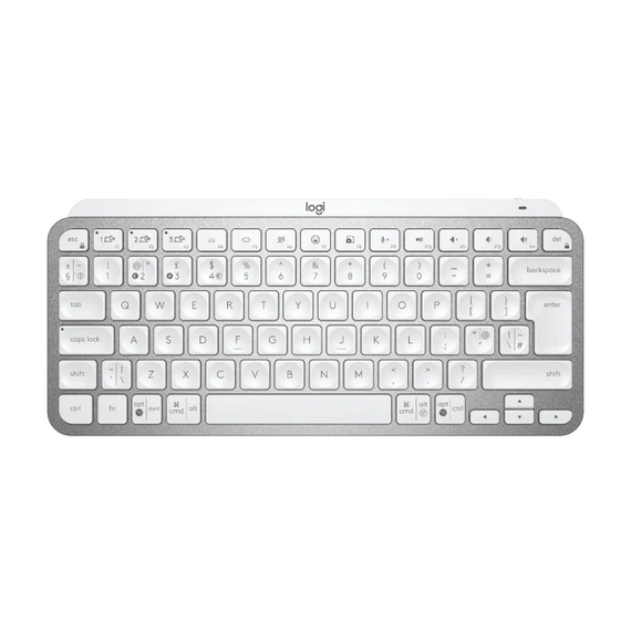 Tastatură Logitech MX Keys Mini, Fără fir, Gri pal