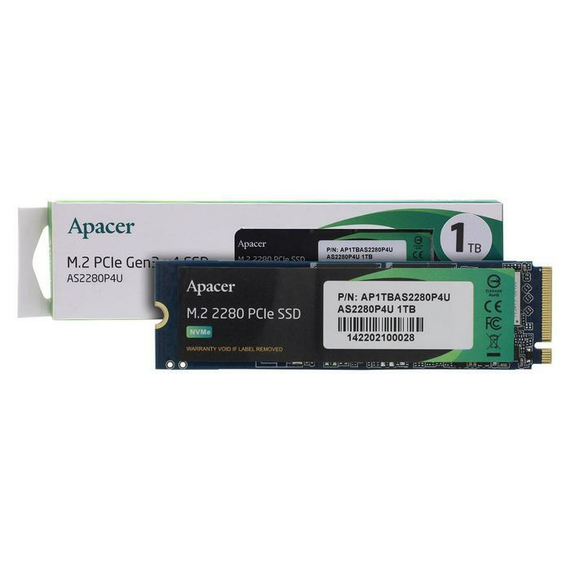 Unitate SSD Apacer AS2280P4U, 1024GB, AP1TBAS2280P4U-1, 3 image