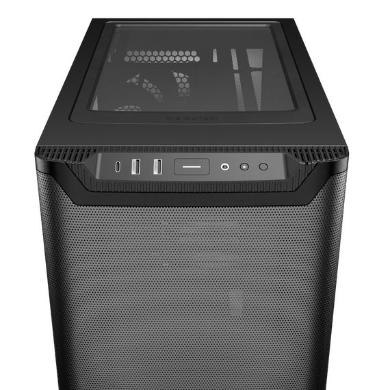 Carcasă PC be quiet! Pure Base 501 Airflow, Midi-Tower, Fără PSU, Negru, 3 image