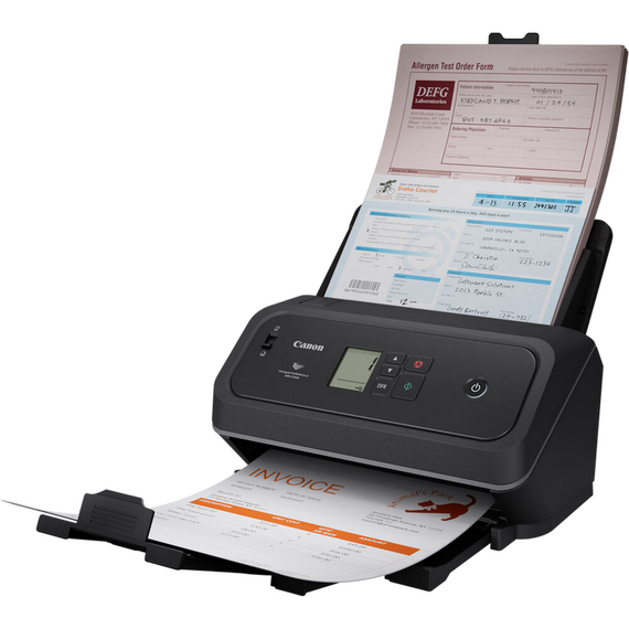 Scaner de documente cu alimentare automată Canon imageFORMULA DR-C340, A4, Negru, 2 image