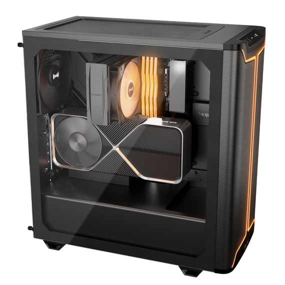 Carcasă PC be quiet! Pure Base 501 DX, Midi-Tower, Fără PSU, Negru, 4 image