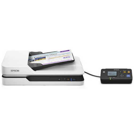 Scanner Tablet Epson WorkForce DS-1630, A4, Gri, 8 image