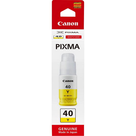Recipient de cerneală Canon GI-40, 70ml, Galben, 2 image