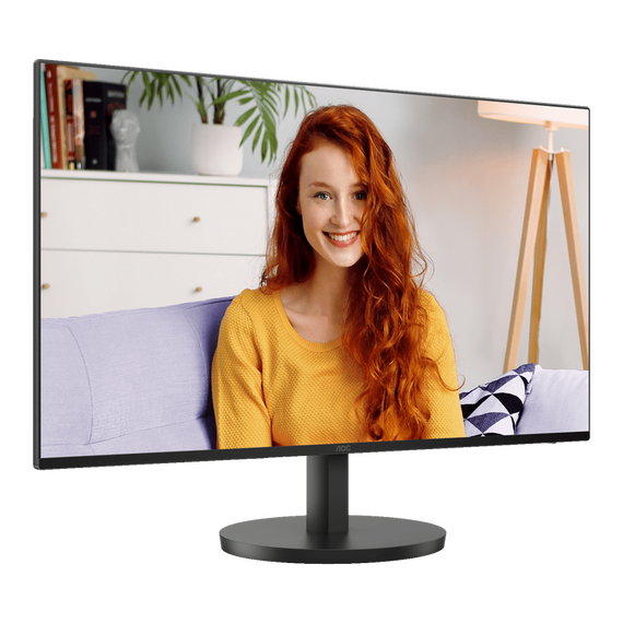 23,8" Monitor AOC 24B3HA2, IPS 1920x1080 FHD, Negru, 3 image