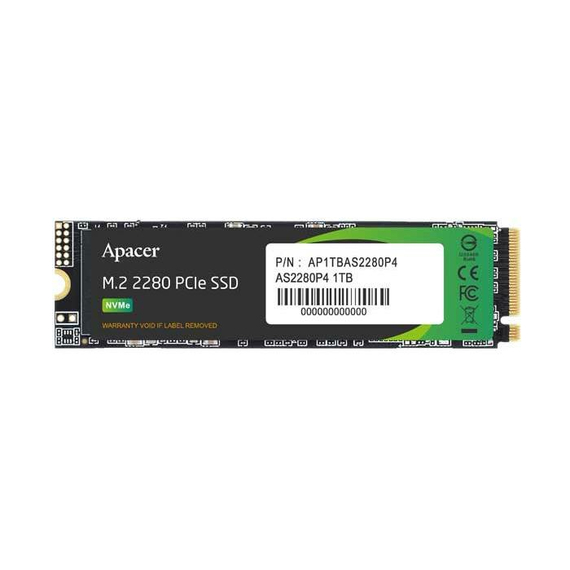 Unitate SSD Apacer AS2280P4U, 1024GB, AP1TBAS2280P4U-1, 2 image