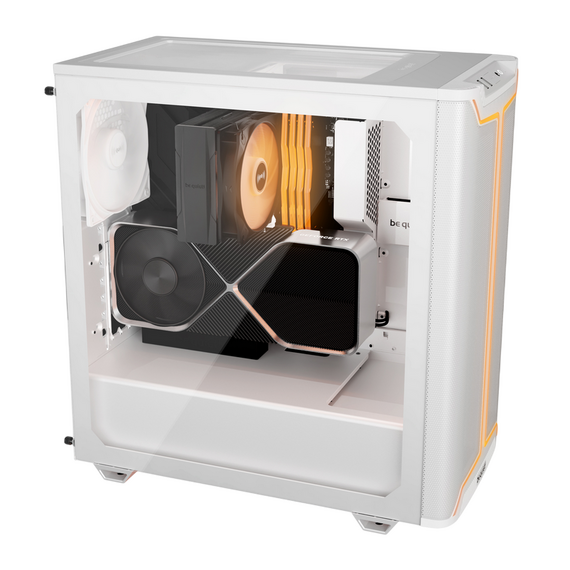 Carcasă PC be quiet! Pure Base 501 DX, Midi-Tower, Fără PSU, Alb, 2 image
