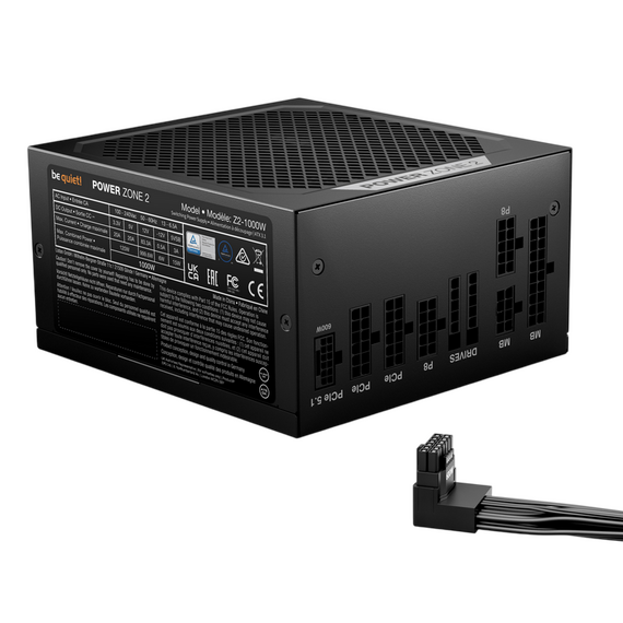 Sursă Alimentare PC be quiet! Power Zone 2, 1000W, ATX, Complet modular, 3 image