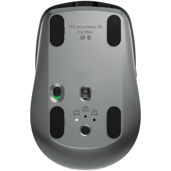 Mouse Wireless Logitech MX Anywhere 3S, Gri cosmic, 2 image