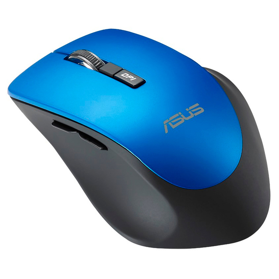 Mouse Wireless ASUS WT425, Albastru, 2 image