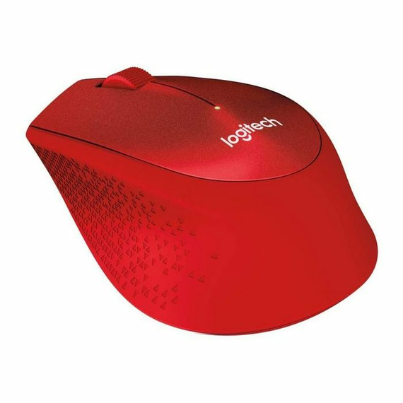 Mouse Wireless Logitech M330 Silent Plus, Roșu, 2 image