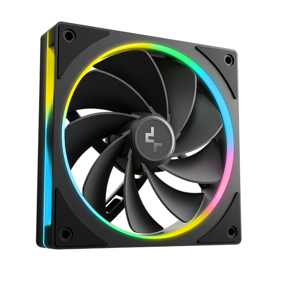 Carcasă PC Deepcool CL6600, Midi-Tower, Fără PSU, Negru, 2 image