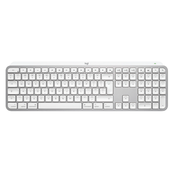 Tastatură Logitech MX Keys S for Mac, Fără fir, Pale Gray